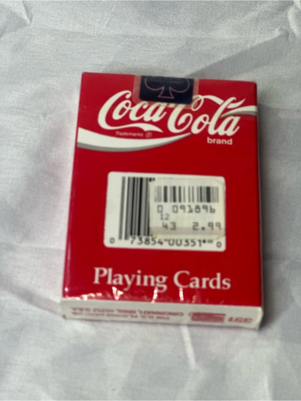 Vtg Coca-Cola Decor Bundle 1990 Ohio Art Mini Trays & 1994 Sealed Cards Lot